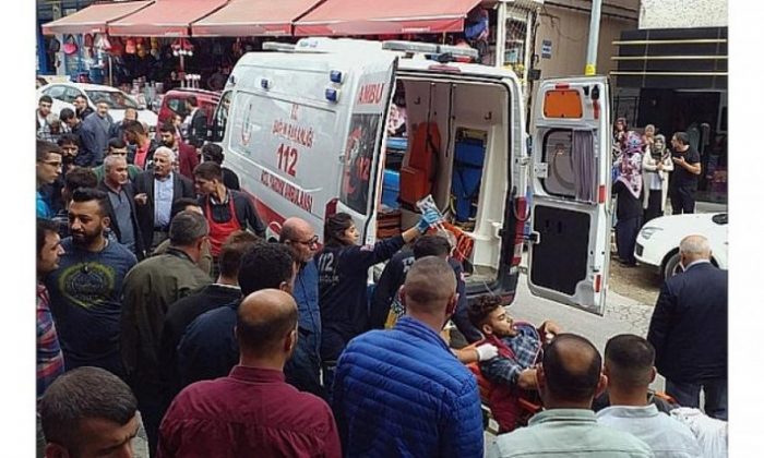 Dilovası’nda Kaza Yapan Gencin Ayağı Koptu!