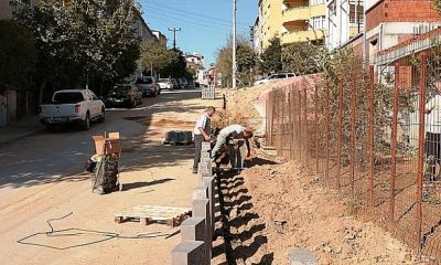 Fen İşleri’nden Kaldırım Atağı