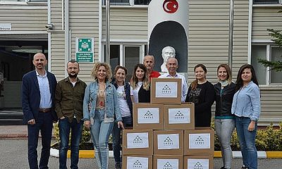 SEDAŞ gönüllülerinden kırtasiye yardımı