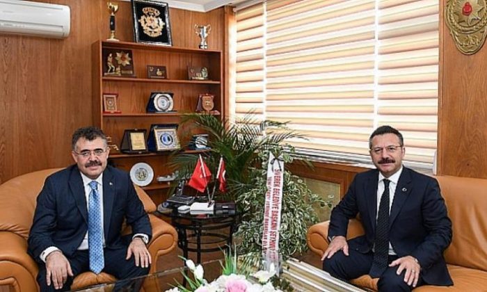 Vali Aksoy’dan Tipioğlu’na iade-i ziyaret