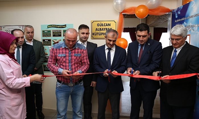 Başkan Çiftçi kütüphane açtı