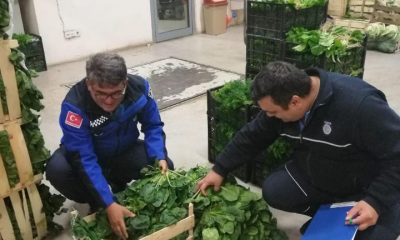 Zabıtadan sebze ve meyve hallerine sıkı denetim