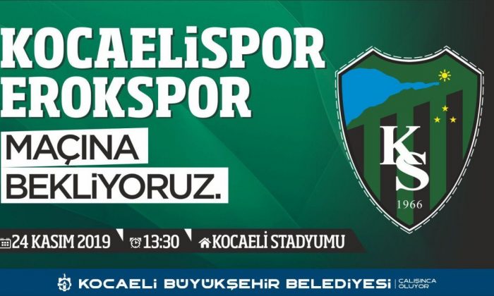 Büyükakın’dan Kocaelispor’a destek