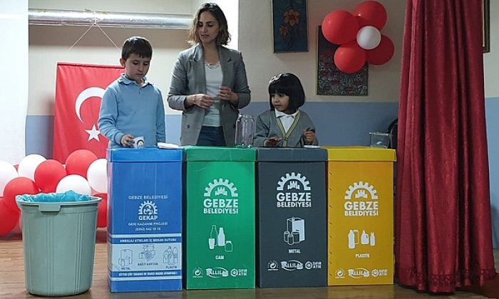 Gebze Belediyesi çevre bilinci aşılıyor
