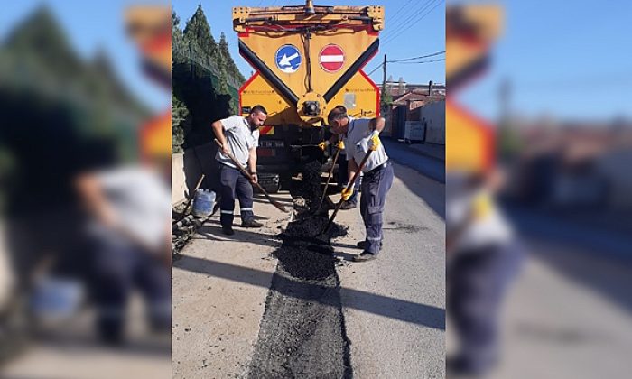 Gebze’de Fen İşleri dört koldan çalışıyor