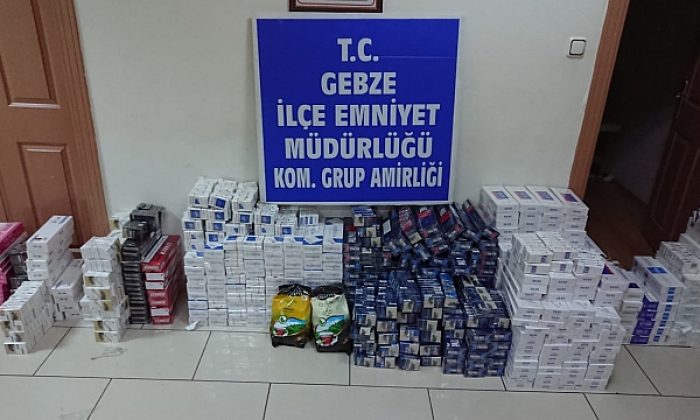 Gebze’de kaçakçılığa geçit yok