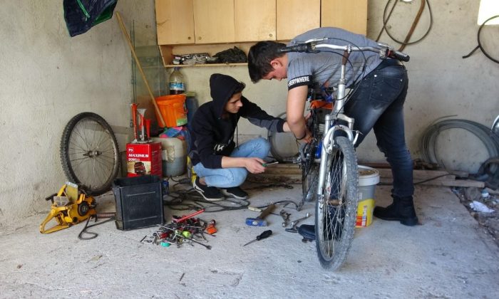Ağaç testeresinden motor yaptılar