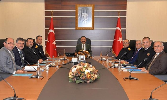 Vali Aksoy ile asayiş berkemal
