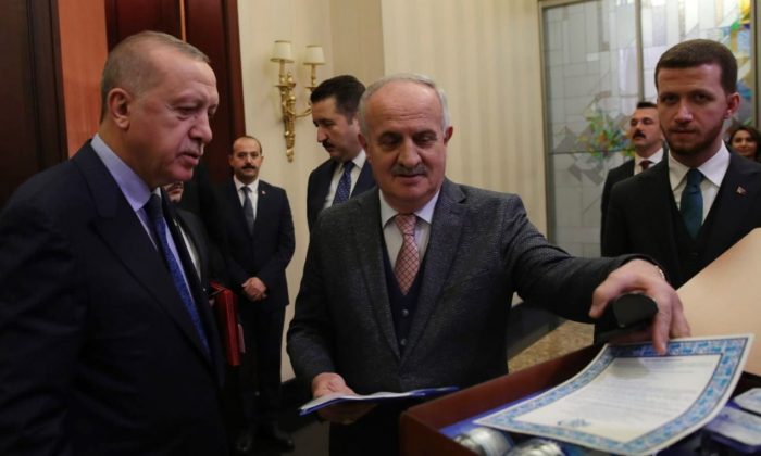 Zeki Aygün Erdoğan’a Çenesuyu hakkında bilgi verdi