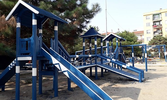 Darıca’da 106 parkta yenileme çalışması