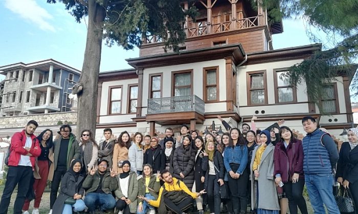 Erasmus öğrencileri Kocaeli’nin tarihini tanıdı