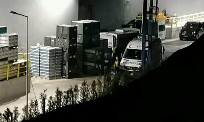 Forkliftin altında kalan işçi hayatını kaybetti.