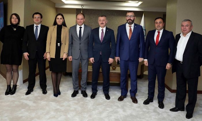 Büyükakın, Kişinev Belediye Başkanını ağırladı