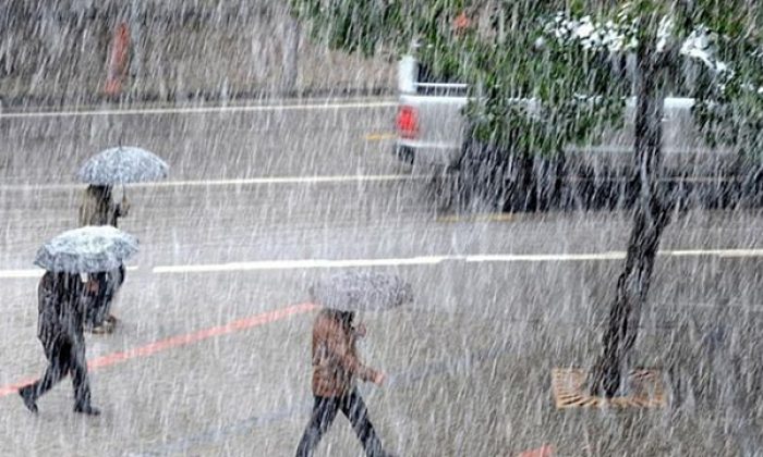 Meteoroloji’den kuvvetli sağanak uyarısı