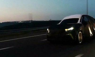 Yerli otomobilden ilk videosu Saat  19:23 de paylaşılarak Osmangazi köprüsünden geçti