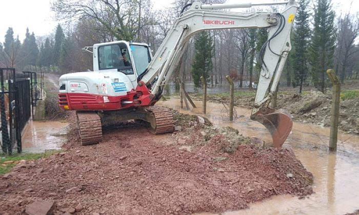153’e ihbar edildi, Büyükşehir ekipleri anında müdahale etti