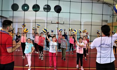 3 bin çocuk voleybol ile buluşacak