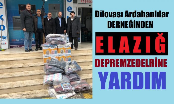 Dilovası Ardahanlılar Derneğinden Örnek Duyarlılık!