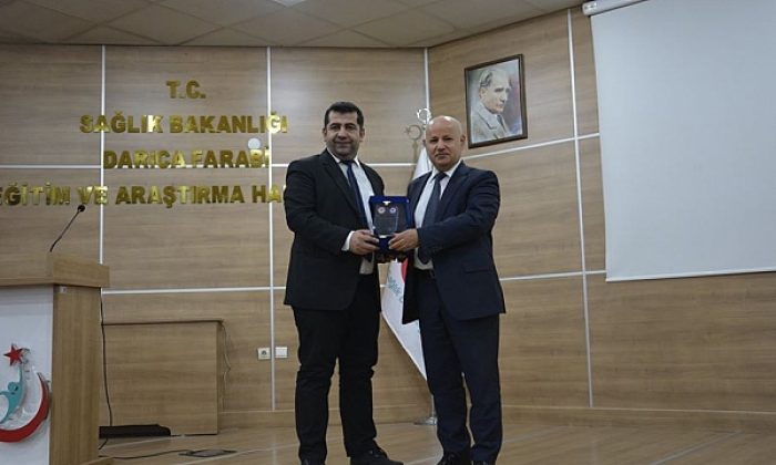 Farabi’den Doğan’a teşekkür plaketi!