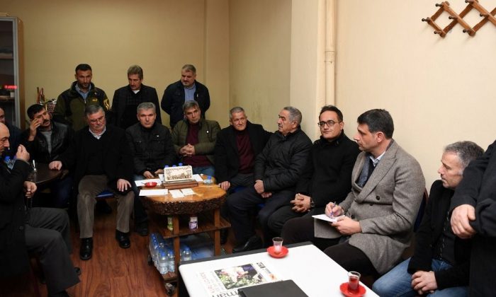 Kocaman bal üreticileri ile bir araya geldi