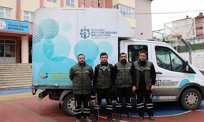 Yarıyıl tatilinde 668 okul ilaçlandı