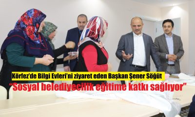Başkan Şener Söğüt “Sosyal belediyecilik eğitime katkı sağlıyor”