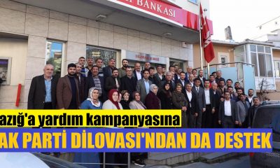 Yardım Kervanına Ak Parti Dilovası’da  katıldı