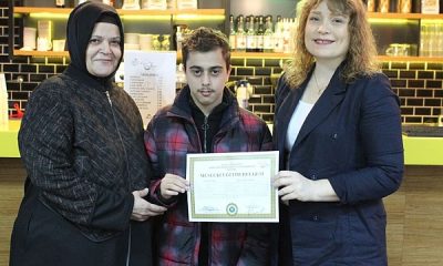 Beyaz Kalpler’de sertifika heyecanı