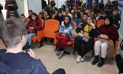 Fen Lisesi öğrencileri Bilgievi’nde