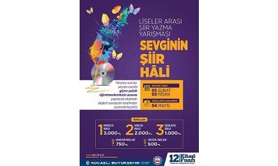 Liseliler “Sevgi” temalı şiirlerle yarışacak