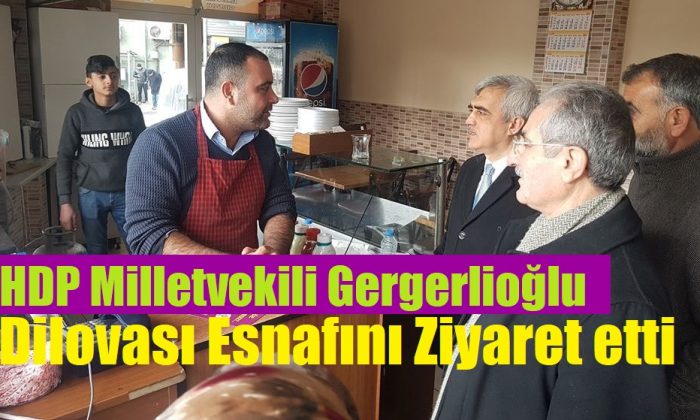 HDP Kocaeli Milletvekili Gergerlioğlu’ndan Esnafa Ziyaret!