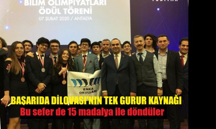 TÜBİTAK 27. Bilim Olimpiyatlarına Katılarak 15 Madalyayla Döndüler!