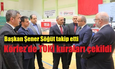 Körfez’de TOKİ konutları için kuralar çekildi