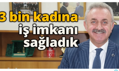 GTO Başkanı Çiler, 3 bin kadına iş imkanı sağladık
