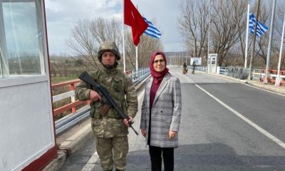Katırcıoğlu, sınırda tanıştığı askerin baba ocağında