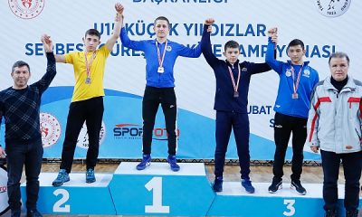 Kağıtsporlu güreşçi Bilal Türkiye Şampiyonu oldu
