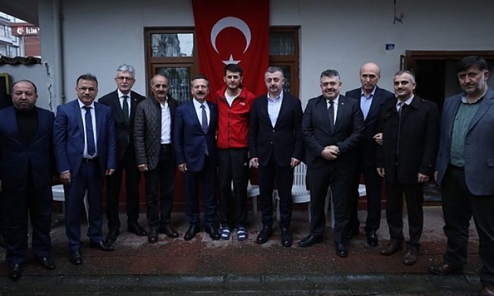 Kent protokolünden Çayırovalı gazimize ziyaret