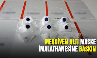 İzinsiz Maske Üreten İş Yerine Baskın!