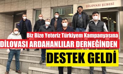 “Biz bize yeteriz Türkiyem”  Kampanyasına Bir Destekte Ardahanlılar’dan