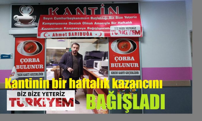 Fatih Devlet Hastanesi Kantin İşletmecisinden Örnek Duyarlılık!