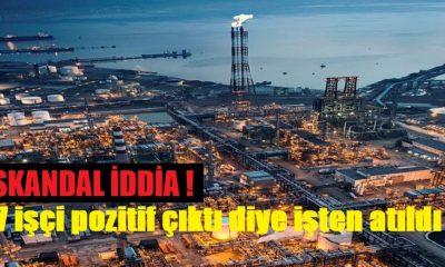 Çalışan işçiler pozitif çıktı diye işçi atıldı !