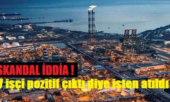 Çalışan işçiler pozitif çıktı diye işçi atıldı !