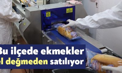 Körfez’de ekmekler el değmeden vatandaşa ulaştırılıyor
