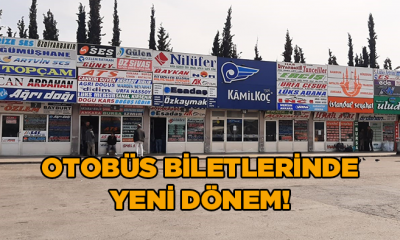 Otobüs biletlerinde yeni dönem!