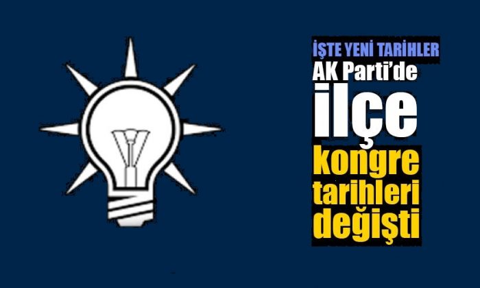 AK Parti’de kongre tarihleri belirlendi