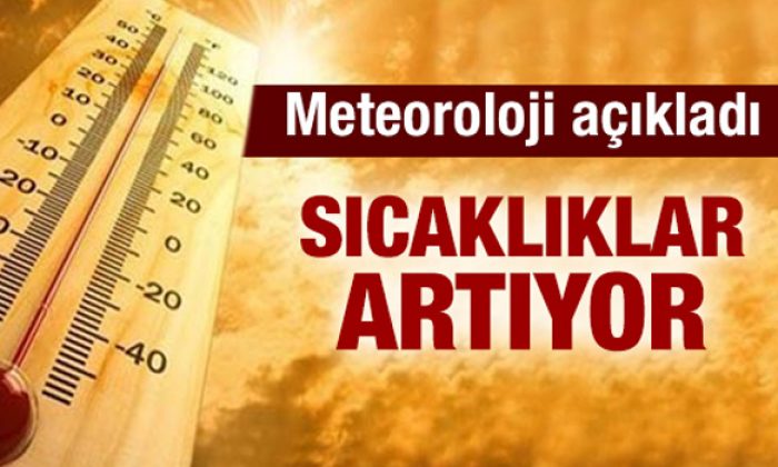 Kocaeli’de sıcaklıklar artıyor