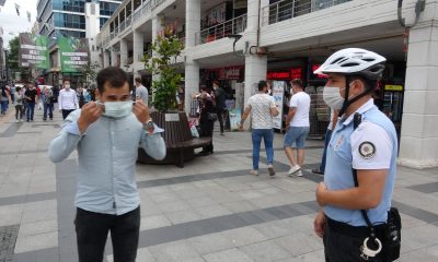 İzmit’te zabıta ve polisten ‘koronavirüs’ denetimi
