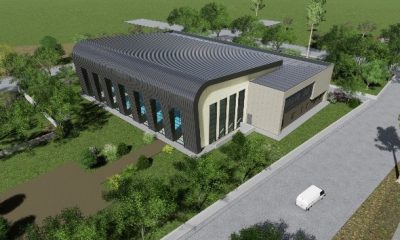 Kandıra yüzme havuzunun çelik montajı tamamlandı