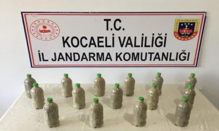 Narkotik köpeği ‘Sıtma’ buldu, 150 bin TL değerinde esrar ele geçirildi
