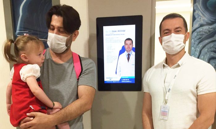 Merkez Prime Hastanesi Çocuk Ortopedi Kliniği ilk misafirini ağırladı